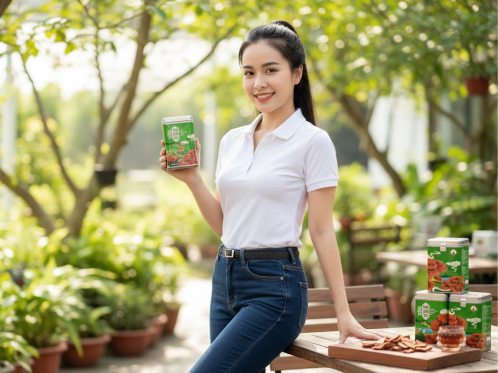 Vì sao nên chọn trà hòa tan nấm linh chi của Hiền Nương Farm?